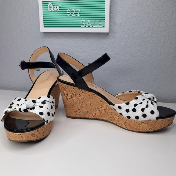 Liz Claiborne wedges size 10 - Picture 1 of 8